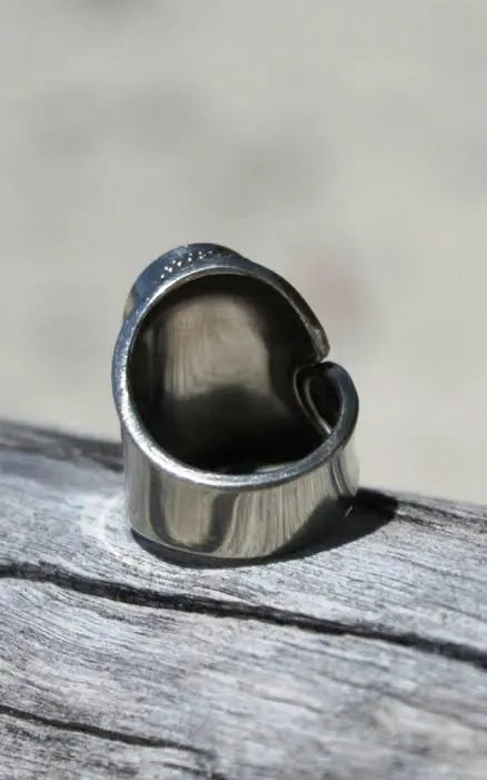 Custom Men’s Sapphire Ring, Natural Sapphire Ring for Men, Sapphire Sterling Silver Heavenly Gems