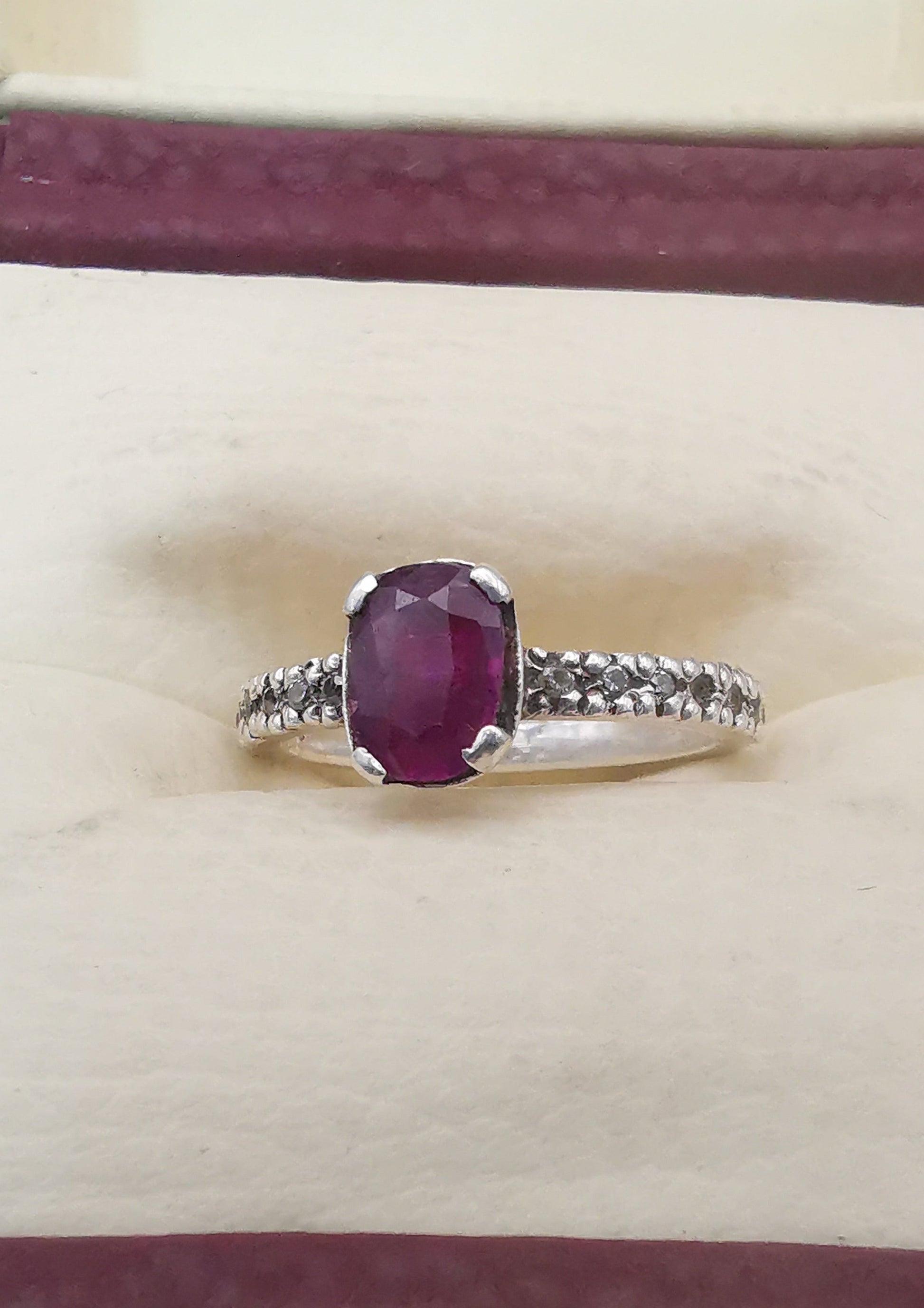 Womens Ruby ring - Heavenly Gems