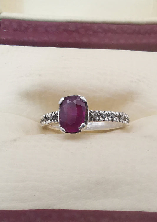 Womens Ruby ring - Heavenly Gems