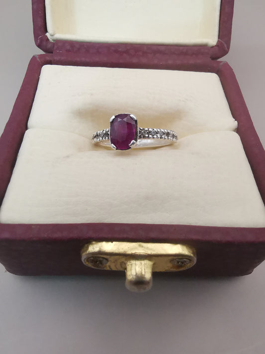 Womens Ruby ring - Heavenly Gems