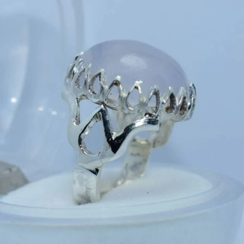 Natural Dur Al Najaf Stone Ring Dur e Najaf Ring Shia Rings Najaf Stone White - Heavenly Gems