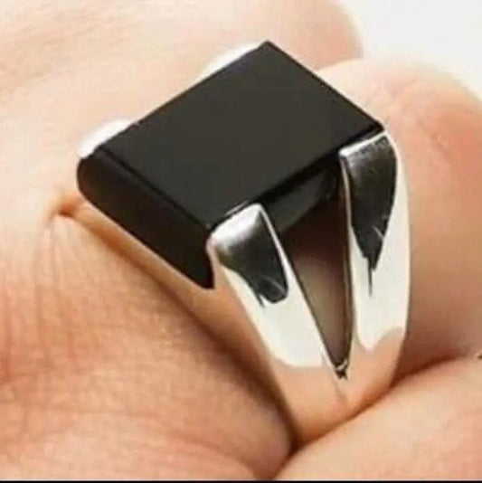 Handcrafted Yemeni Aqeeq Rings - Natural Agate Shia Rings for Men - Heavenly Gems