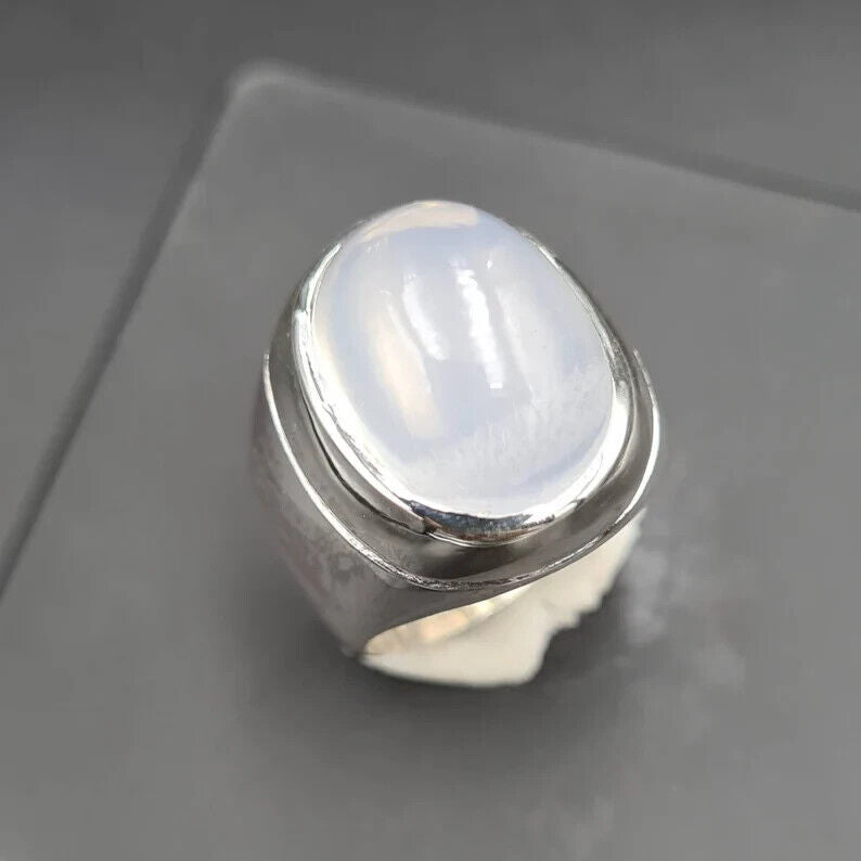 Quartz Ring Dur e Najaf Jewelry Mens Real Quartz Stone Najafi stone mens gifts - Heavenly Gems