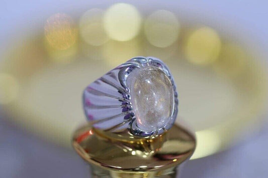 Quartz Ring Real Dur e Najaf Ring Mens Handmade Jewelry Men Silver Rings 925 - Heavenly Gems