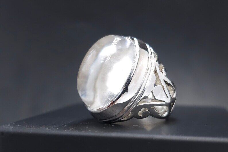Dur e Najaf Ring - Natural Dur e Najaf Stone in 925 Sterling Silver - Heavenly Gems