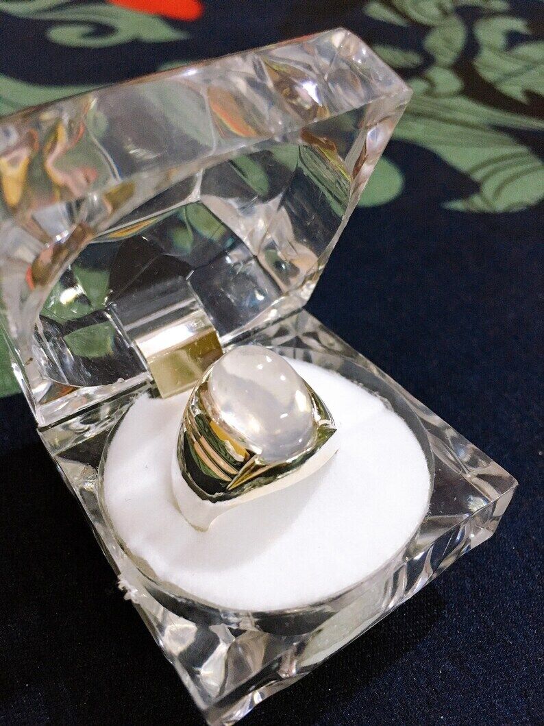 Natural Dur e Naaajf Stone Ring Real Dur e Najf Ring Shia Rings Najf Stone ring - Heavenly Gems
