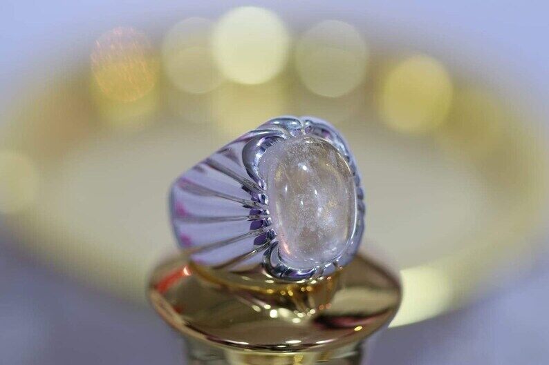 Quartz Ring Real Dur e Najaf Ring Mens Handmade Jewelry Men Silver Rings 925 - Heavenly Gems