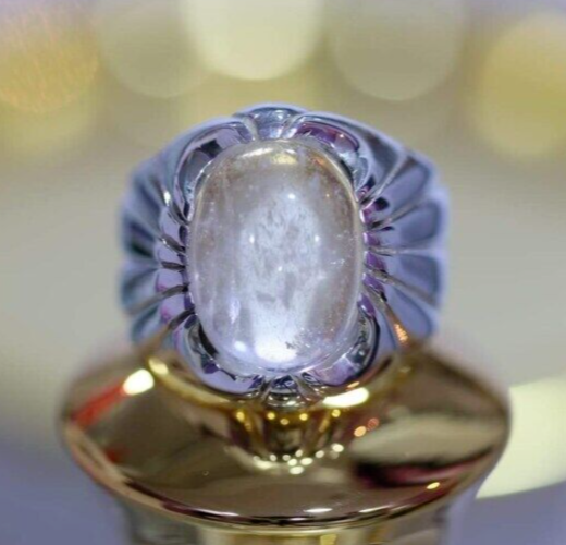 Quartz Ring Real Dur e Najaf Ring Mens Handmade Jewelry Men Silver Rings 925 - Heavenly Gems