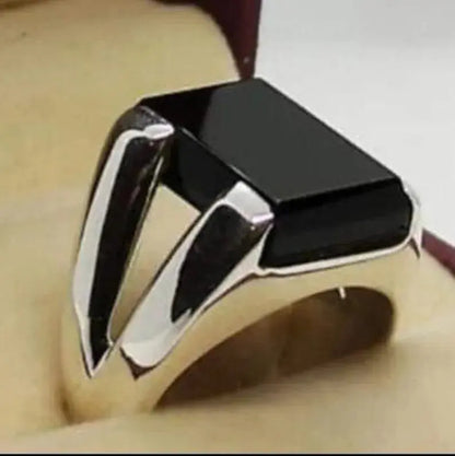 Handcrafted Yemeni Aqeeq Rings - Natural Agate Shia Rings for Men - Heavenly Gems