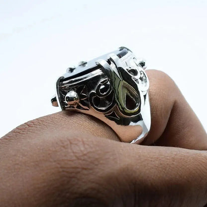 Nigel's Ring Design from the movie Devil Wears Prada Carnelian Aqeeq Ring Agate - Heavenly Gems