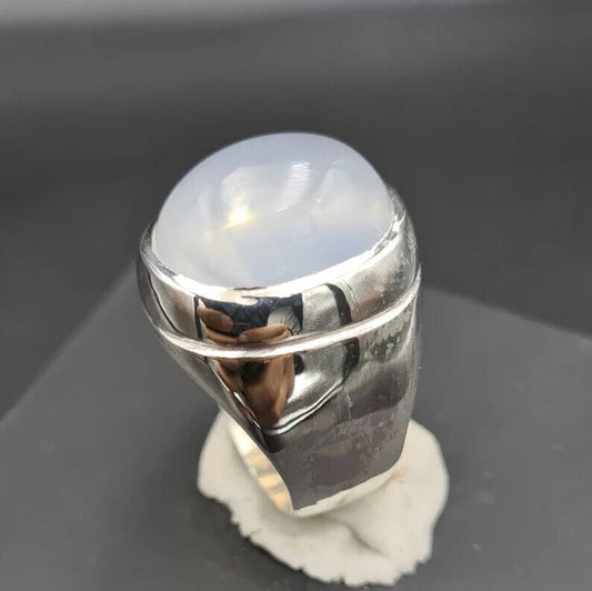 Quartz Ring Dur e Najaf Jewelry Mens Real Quartz Stone Najafi stone mens gifts - Heavenly Gems