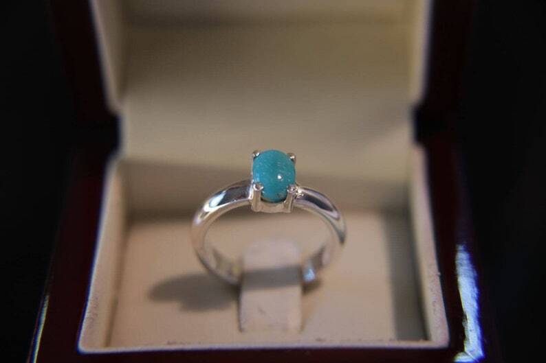 Natural Feroza Ring Feroza Band old Turquoise Rings Womens Jewellery Silver ring - Heavenly Gems