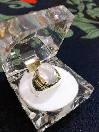 Natural Dur e Naaajf Stone Ring Real Dur e Najf Ring Shia Rings Najf Stone ring - Heavenly Gems